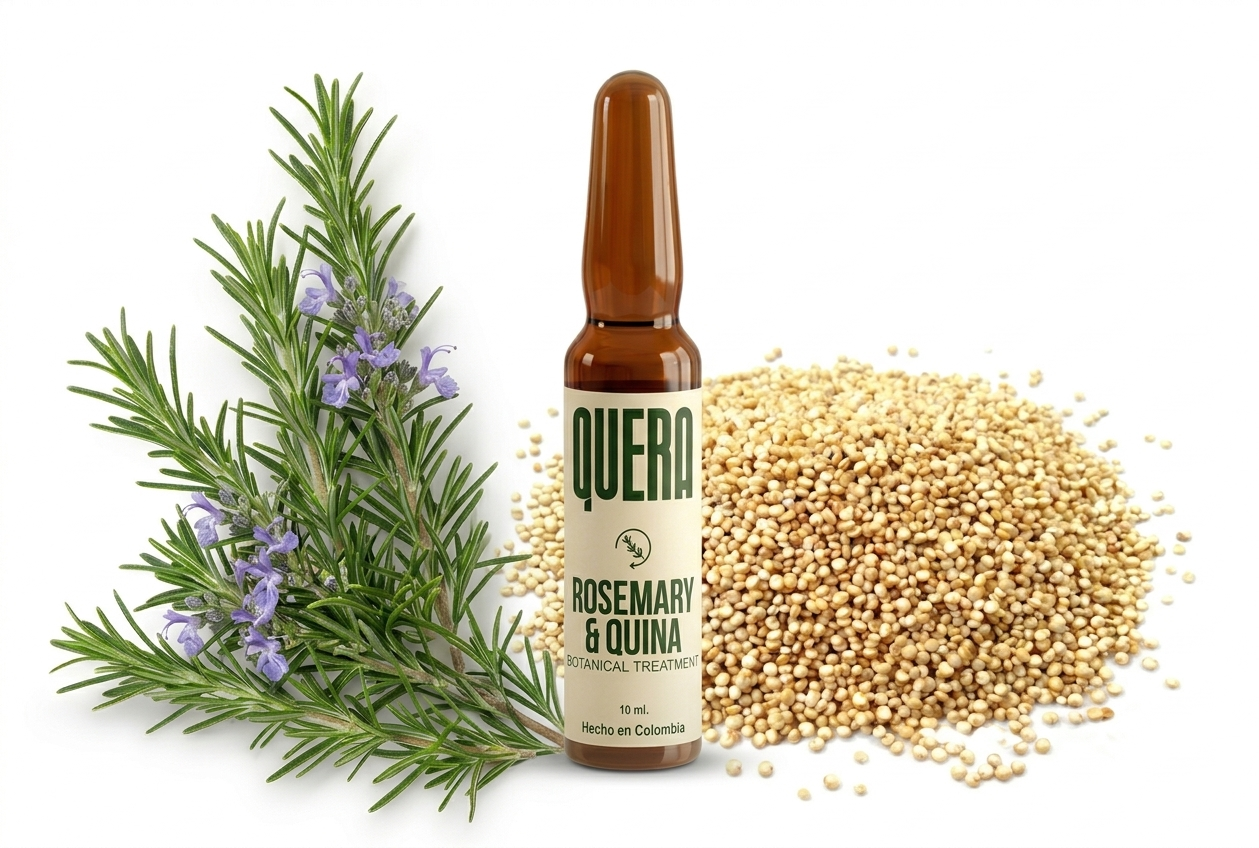 Rosemary & Quinoa Hair Treatment Ampoule – Strengthening Hair Repair Serum for Weak, Thin & Damaged Hair