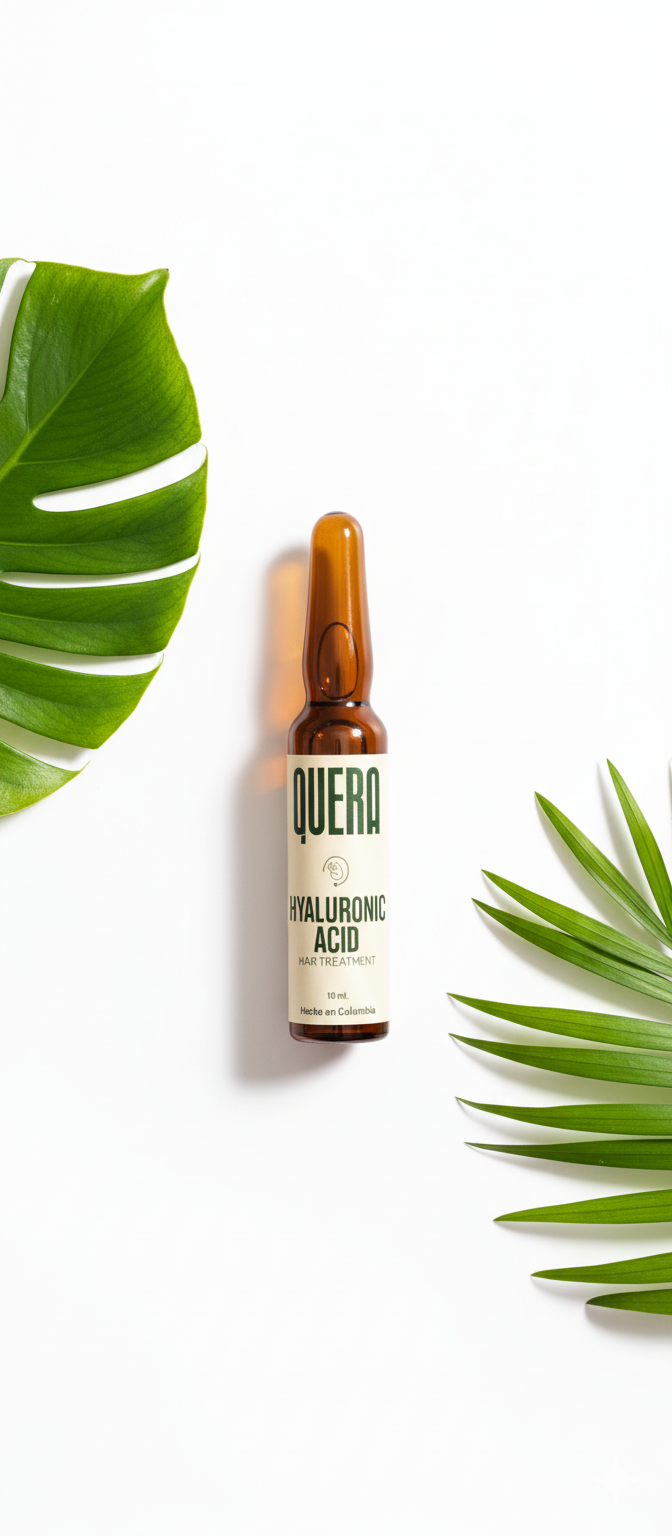 Hyaluronic Acid Hair Treatment Ampoule – Deep Hydration Serum for Dry, Frizzy & Damaged Hair