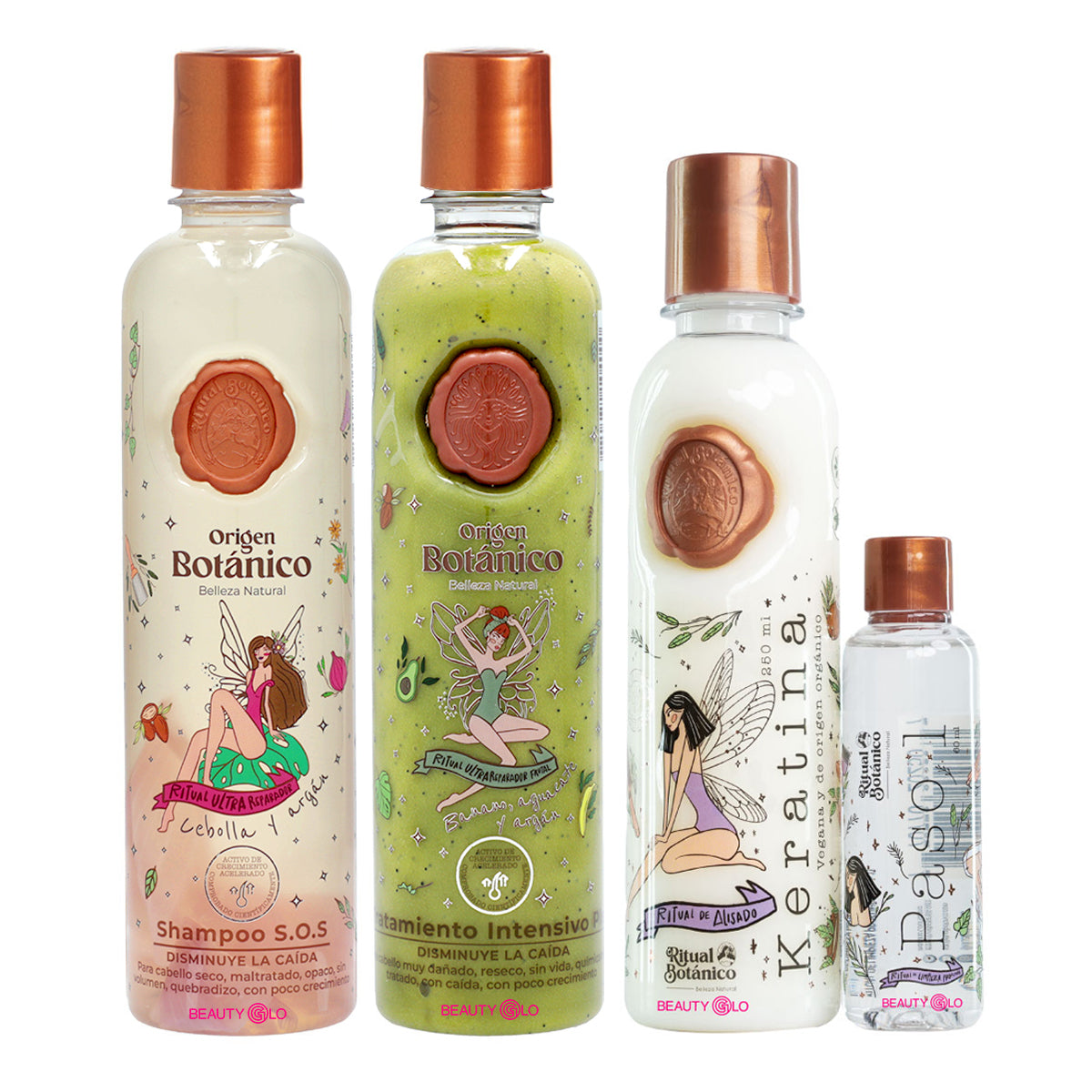 Kit Premium Post-Keratina Vegana para el Cabello + Shampoo Cebolla + Tratamiento Plex – Alisado, Hidratación y Reparación Capilar