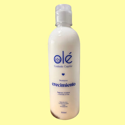 OLE Cotton & Coconut Conditioner, Rice Water Tonic, and Revitalizing Rice & Flaxseed Shampoo | Softness, Growth & Strength - Beauty GloBeauty Glo