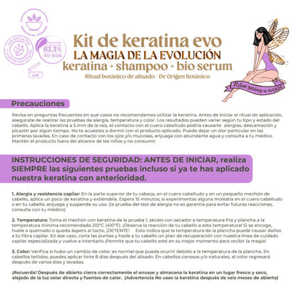 Ritual Botánico Keratina Vegana para el Cabello | Alisado Profesional con Brillo Espejo | 4 Oz/120 ml