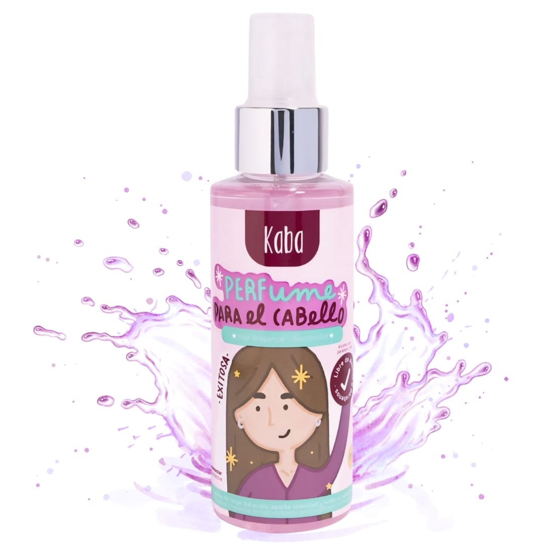 Perfume para el Cabello KABA – Fragancia duradera, brillo y control del frizz. Disponible en 5 aromas únicos.