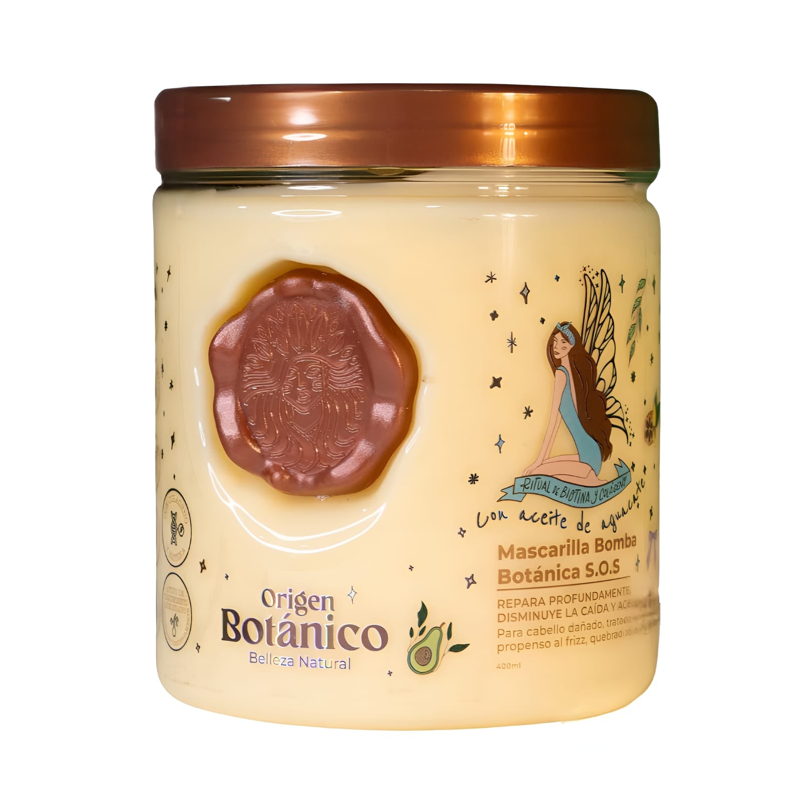 Aplicación de la mascarilla capilar en cabello seco y maltratado
