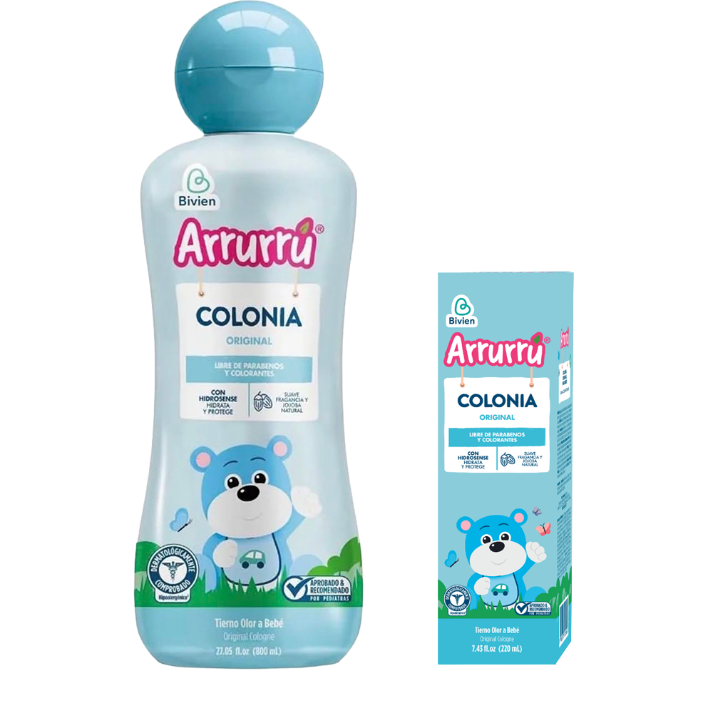 Arrurrú Blue Cologne Bundle – 800 ml + 220 ml