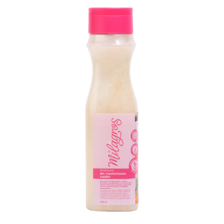 Milagros Bio-Repolarizing Shampoo – Growth Support & Shine Booster for Damaged Hair