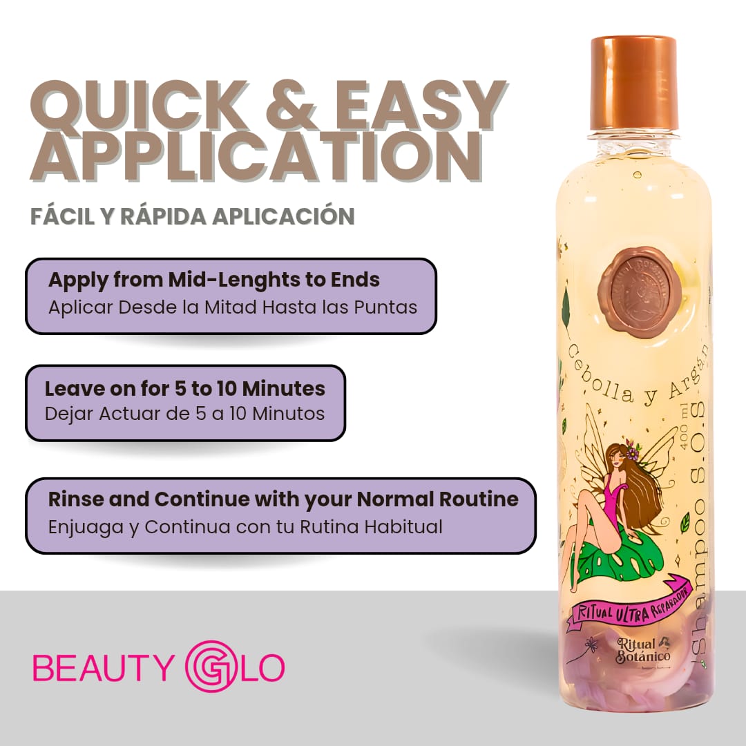 Ritual Botánico Shampoo Ultra Reparador S.O.S de Cebolla