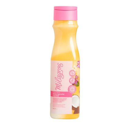 Tratamiento regenerador para cabello dañado con ingredientes naturales.