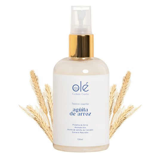 OLE Tónico Revitalizante Aguita de Arroz - Hair Growth & Strength 130 ml