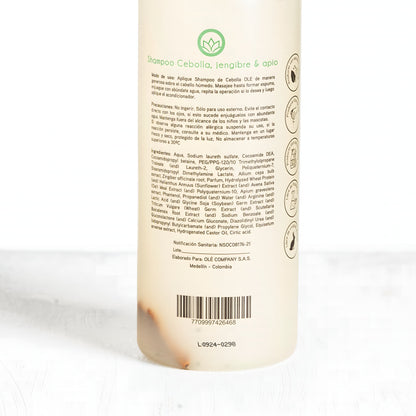 OLE Onion - Ginger & Celery Shampoo | Scalp Purifying & Oil Control 500ml