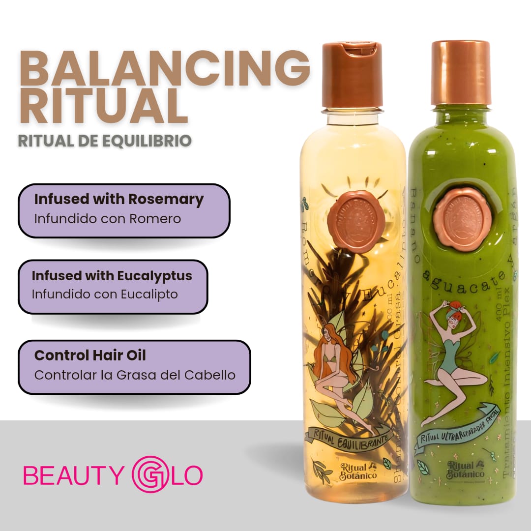 Ritual Botanico Kit  Rosemary Shampoo and Intensive Plex Treatment