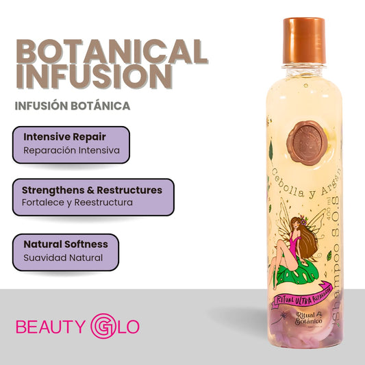 Ritual Botanico S.O.S Onion Shampoo with Argan | Intensive Hair Repair 400ml