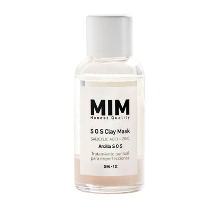 MIM S.O.S Clay Mask - Tratamiento Puntual para Imperfecciones 30 ml