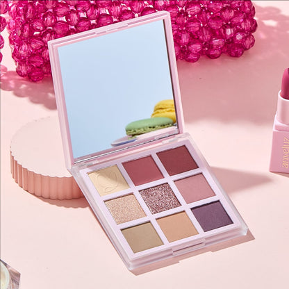 Anyeluz Paleta de Sombras Pink – Tonos Románticos y Acabado Sedoso