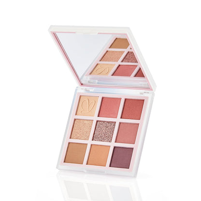 Anyeluz Paleta de Sombras Pink – Tonos Románticos y Acabado Sedoso