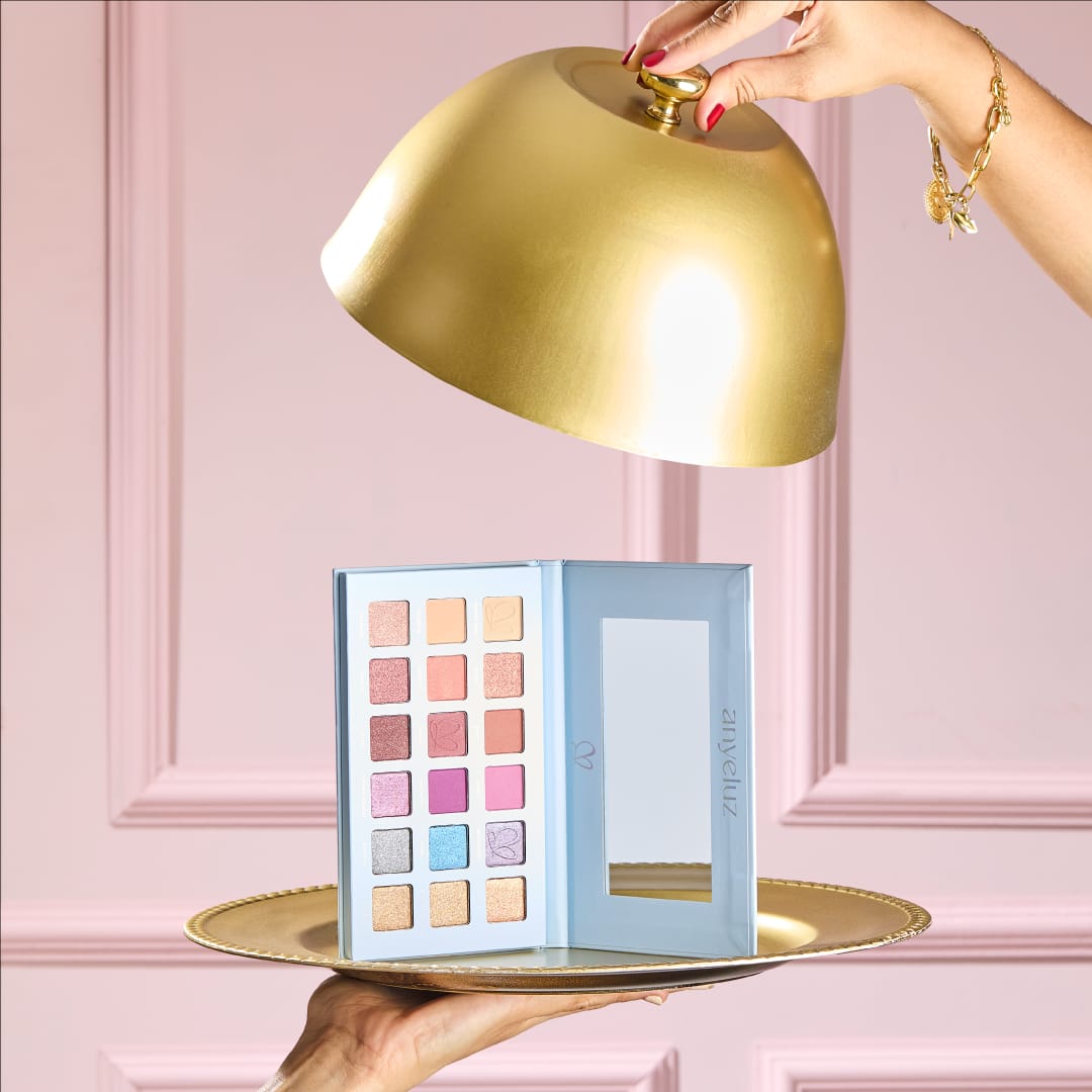 Anyeluz Paleta de Sombras Blue – Tonos Fríos para Miradas Impactantes