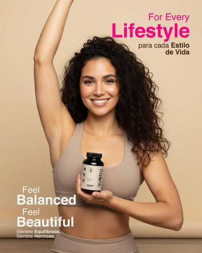 BUNDU Daily Hair Support Supplement X3| Plant-Based &amp; Cruelty-Free | Non-GMO