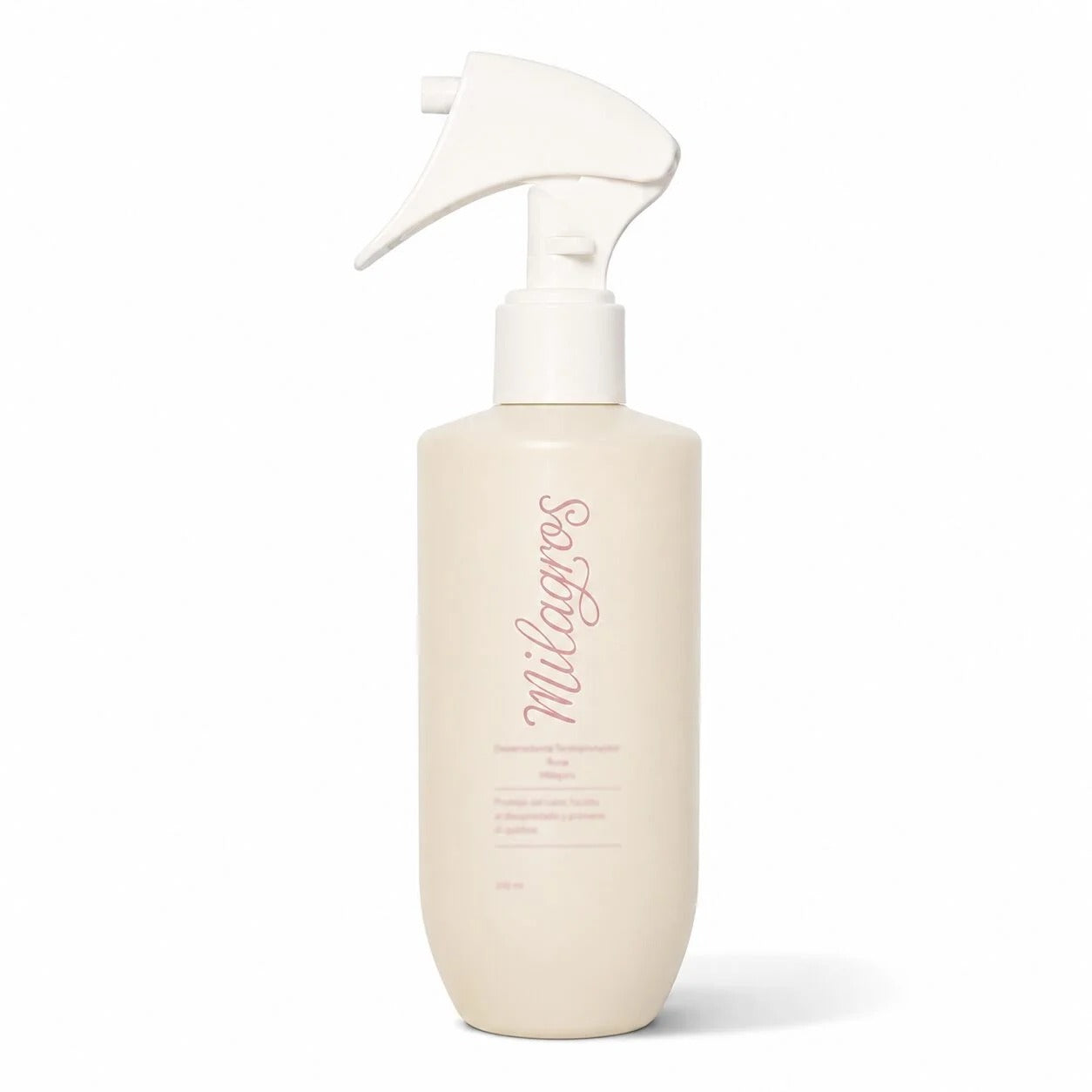 Milagros Rose Detangler & Heat Protectant Spray — 2-in-1 Thermal Protection up to 230°C | Easy Detangling from First Use