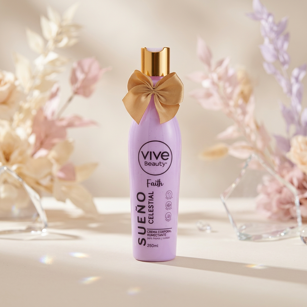 Vive Beauty Celestial Dream Faith Body Cream 250ml — Calming Nighttime Moisturizer, Deep Hydration & Relaxing Scent