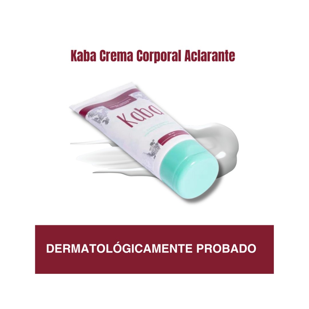 Kaba Crema Corporal Aclarante | Hidratación Intensiva y Piel Radiante - Beauty GloKaba