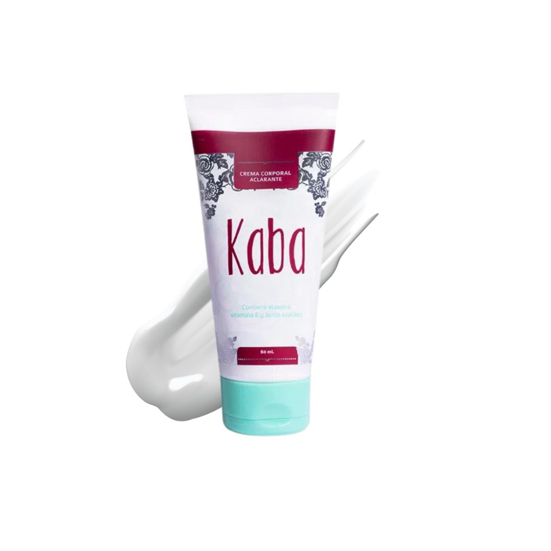 Kaba Crema Corporal Aclarante | Hidratación Intensiva y Piel Radiante - Beauty GloKaba