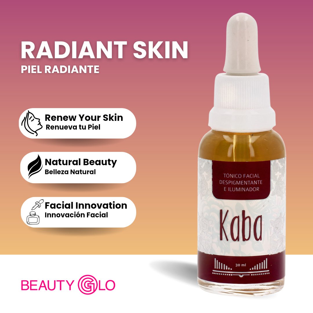 Kaba Facial Depigmenting and Brightening Tonic 30 ML - Beauty GloKaba