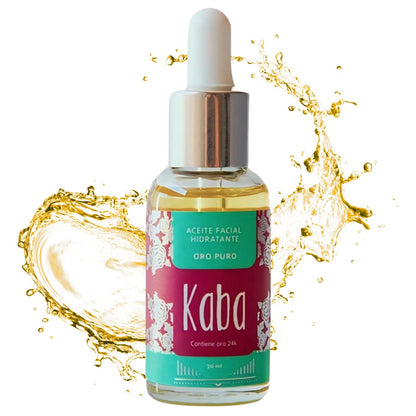 Kaba Pure Gold Facial Oil | Hydrating, Rejuvenating, and Anti - Aging - Beauty GloKaba