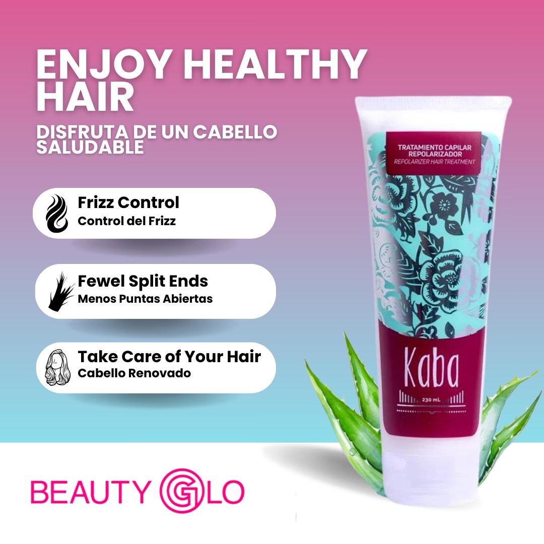 Kaba Repolarizer - Intensive Hair Moisturizer with UV Filter - Beauty GloBeauty Glo