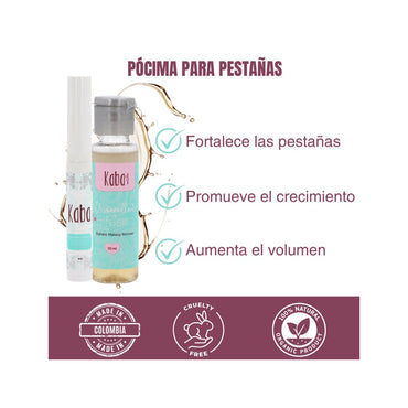 Kaba Pocima para Pestañas | Potencia tus pestañas más largas y voluminosasEye Makeup Beauty Glo