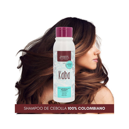 Kaba shampoo de Cebolla Roja Crecimiento y Anticaida - 16.9 Oz - Beauty GloKaba