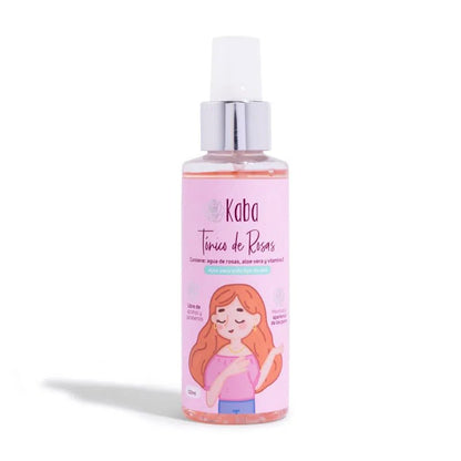 Kaba Tonico de Rosas Natural para la Limpieza, Hidratacion y Suavidad de la Piel - Beauty GloKaba