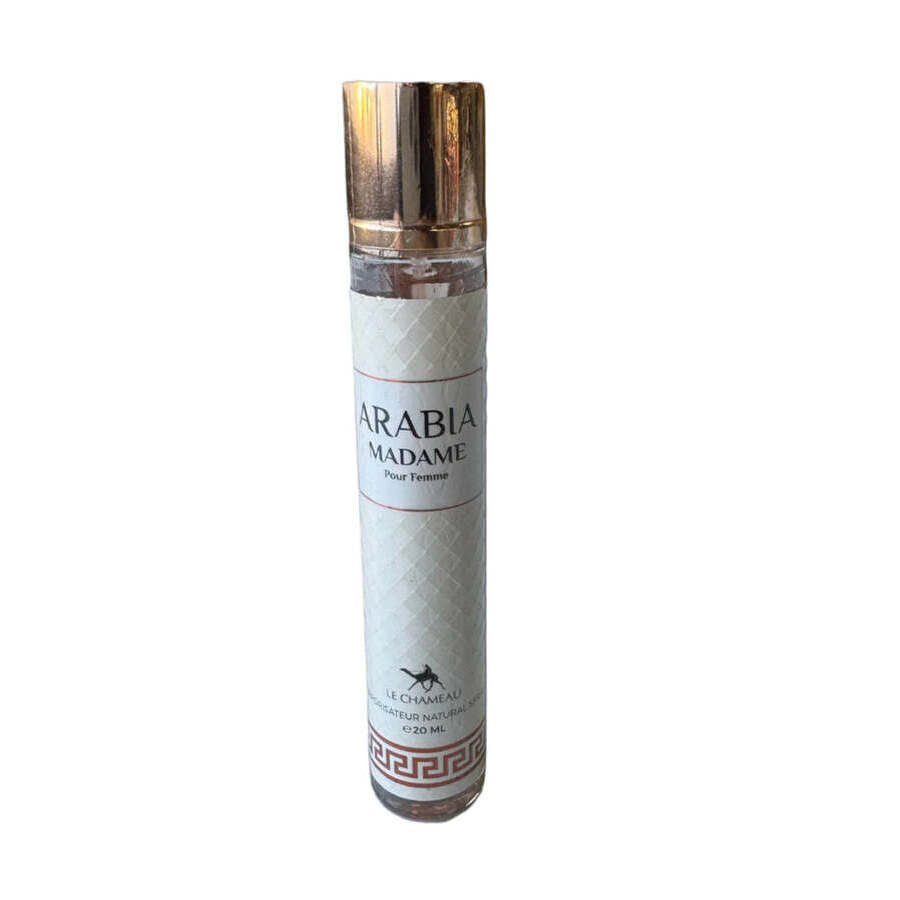 Arabia Madame Cologne 20ml Travel Size – Sweet Floral Elegant Scent for Women, Long Lasting Romantic