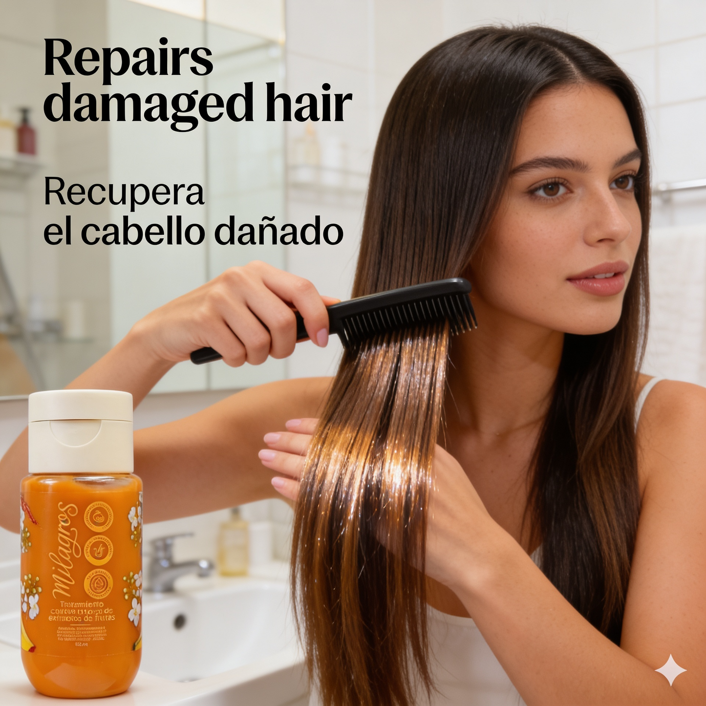 Milagros Mini Fruit Nourishing Hair Treatment — Pre-Shampoo Ritual with Provitamin B5, Natural Extracts & Botanical Butters
