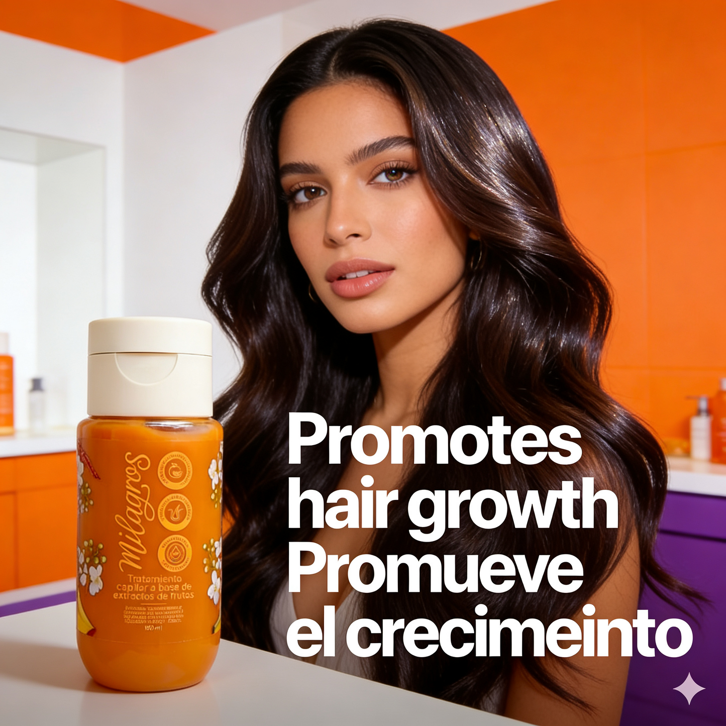 Milagros Mini Fruit Nourishing Hair Treatment — Pre-Shampoo Ritual with Provitamin B5, Natural Extracts & Botanical Butters