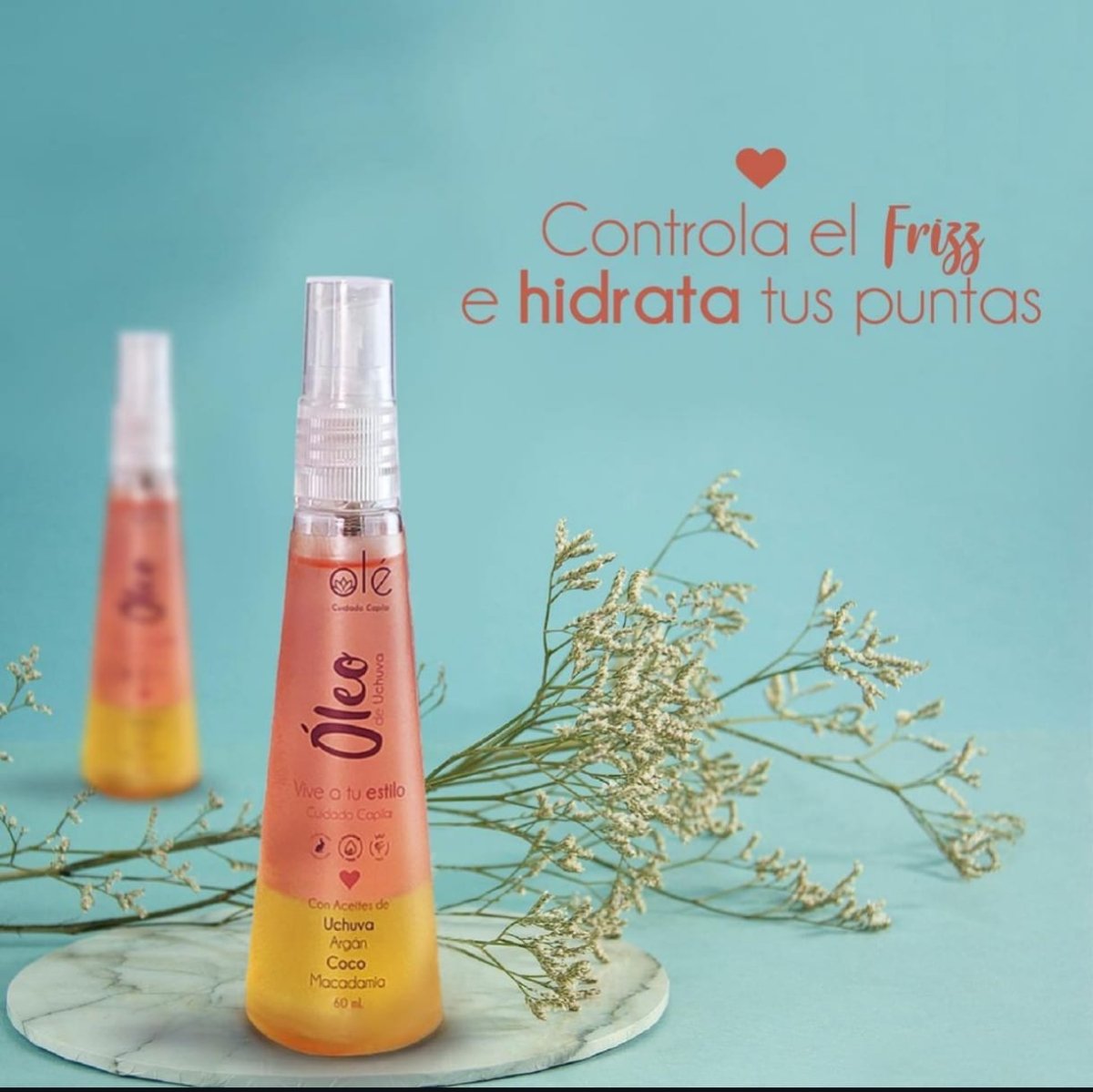 OLE Biphase Fruit Oil - Revitalize Your Hair with Uchuva & Natural Essential Oils 60ml - Beauty GloBeauty Glo