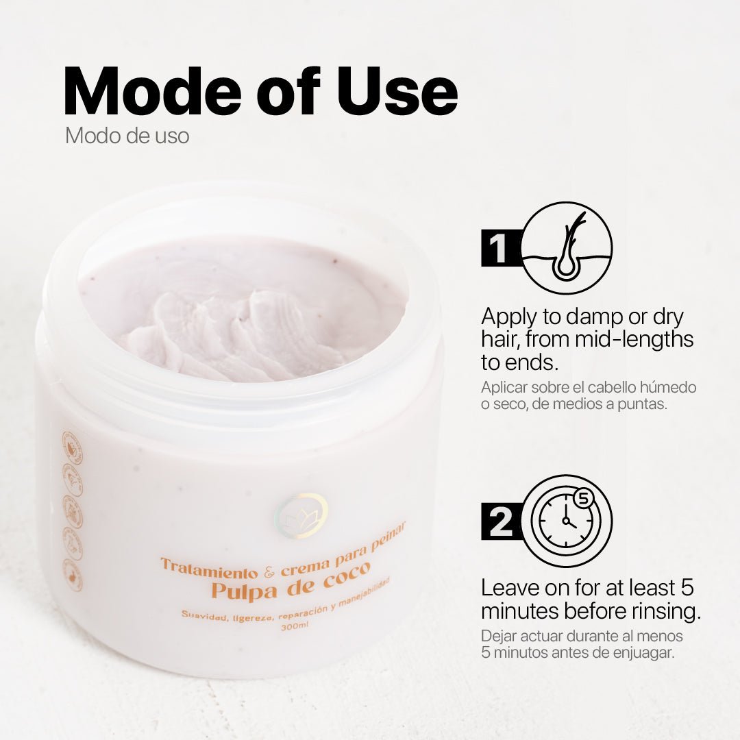 OLE Coconut Pulp Treatment - Intense Hydration and Repair for Dry 300 ml - Beauty GloBeauty Glo