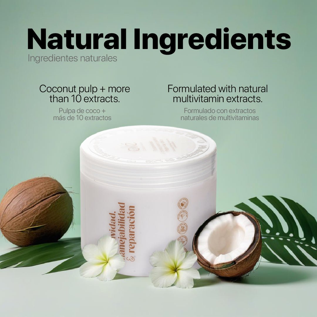 OLE Coconut Pulp Treatment - Intense Hydration and Repair for Dry 300 ml - Beauty GloBeauty Glo