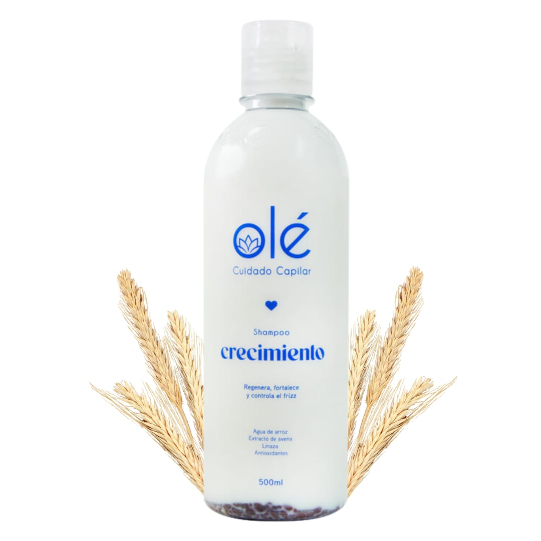 OLE Cotton & Coconut Conditioner, Rice Water Tonic, and Revitalizing Rice & Flaxseed Shampoo | Softness, Growth & Strength - Beauty GloBeauty Glo