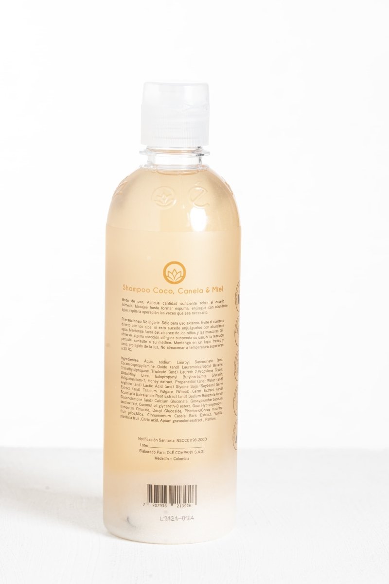 OLE Moisturizing Shampoo for Dry Scalp | Coconut, Cinnamon and Honey for Growth and Nutrition - Beauty GloBeauty Glo