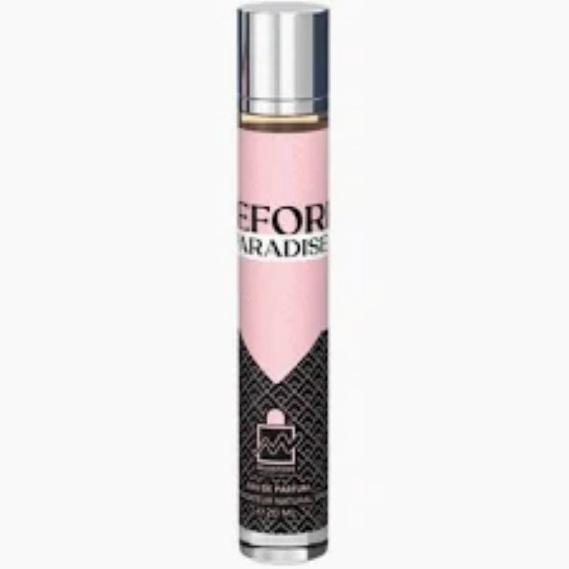 Before Paradise Cologne 20ml Travel Size – Fresh Floral Fruity Feminine Scent for Women, Portable Long-Lasting Aroma